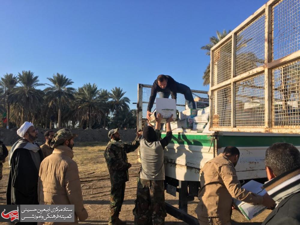  The al-Abbas's (p) Holy Shrine provides logistical support to the volunteers of the Defense Fatwa in an-Nasr cliff and Latifiyah.