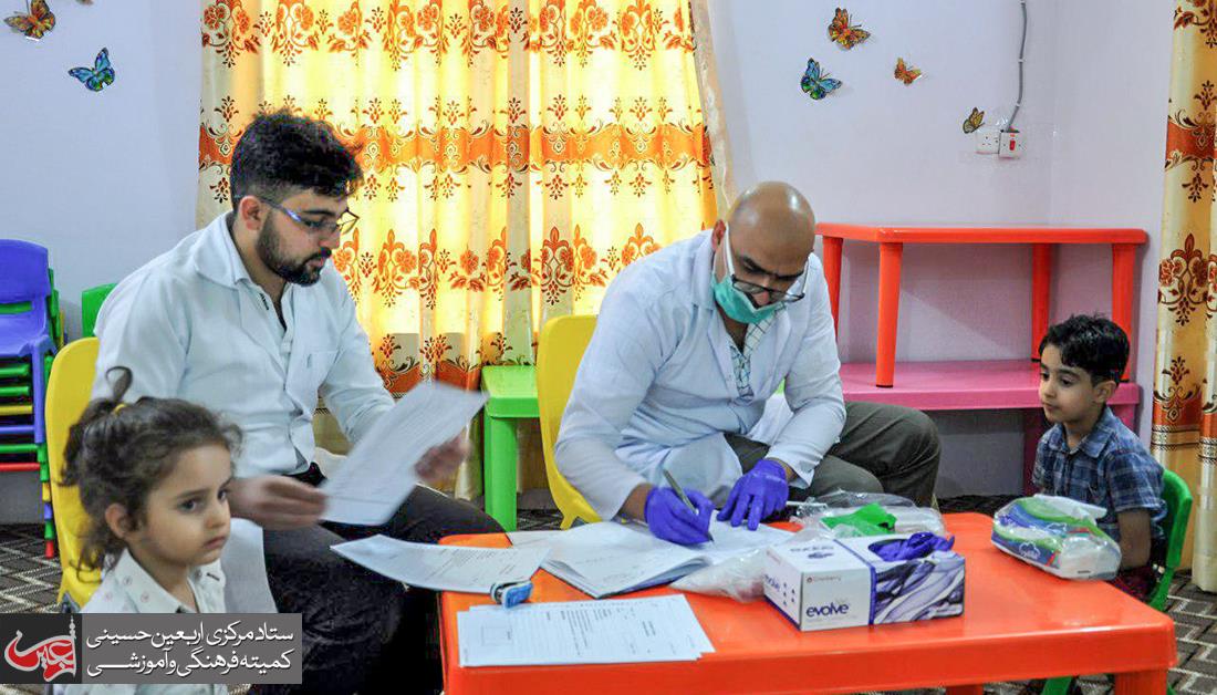 Imam Hussain Holy Shrine offers free health services to orphans.