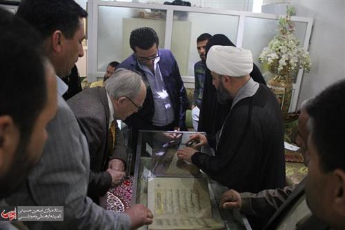 The Holy Shrine of Imam Ali (PBUH) Contracted with Berlin University to Cooperate on Working on Manuscripts.