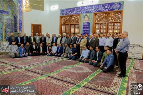 An Academic Delegation from the Iraqi City of Diyala Visited the Holy Shrine of Imam Ali (PBUH).
