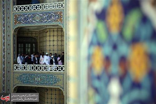 Students Attending in International Qur’an Competitions Visit Razavi Holy Shrine.