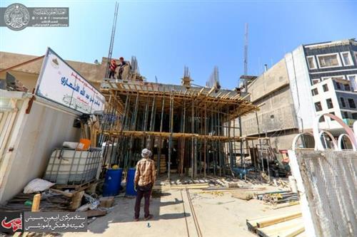 The Ongoing Works in Jabir al-Ansari Project in Najaf.