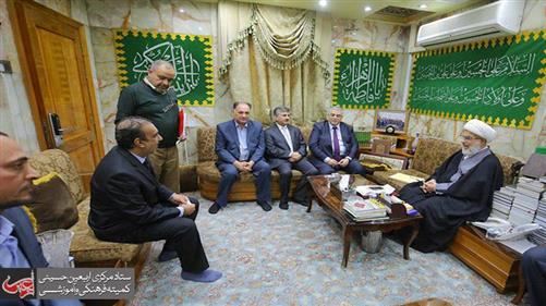 Imam Hussein(AS) Holy Shrine receives Iraqi ambassador to Paris.