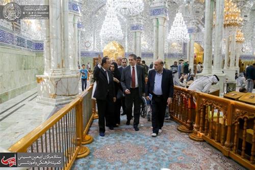 The Hungarian Ambassador in Iraq: There is no Match for the Holy Shrine of Imam Ali (PBUH) in the Whole World.