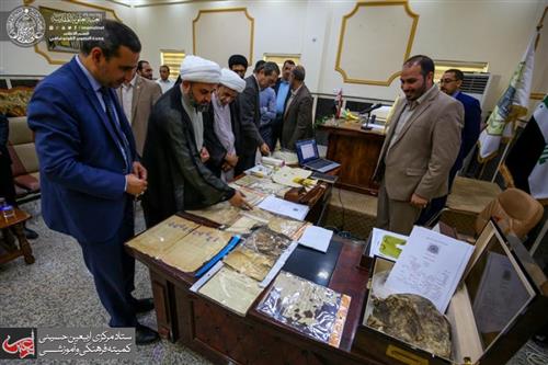 The Holy Shrine of Imam Ali (PBUH) Holds a Course on Conserving Manuscripts. 