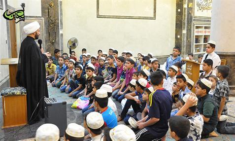 Religious sciences’ summer educational courses underway at Imam Hussein shrine