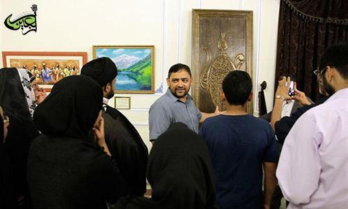 A Group of American Muslims Attend in Razavi Holy Shrine