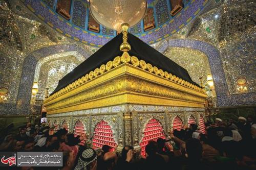  The Holy Shrine of Imam Ali (PBUH) on the Martyrdom anniversary of Sayyida Fatima al-Zahrah (PBUH).