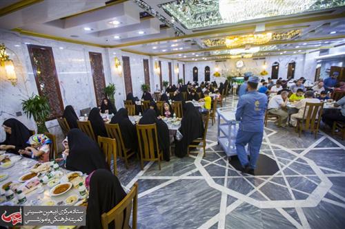  The al-Abbas's (p) holy shrine organizes a mass Iftar for the families of the martyrs' orphans of the popular mobilization.