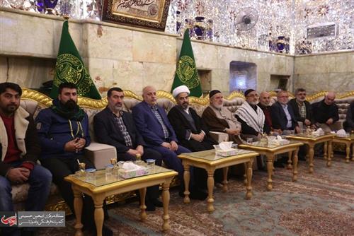 A delegation of German and Dutch Muslim Converts Visited the Holy Shrine of Imam Ali(PBUH).