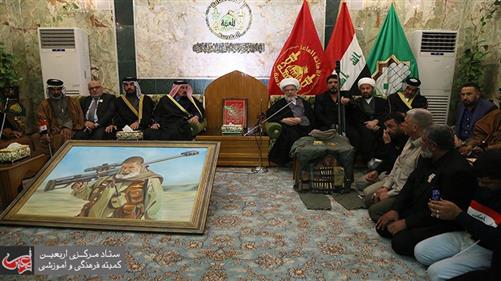 Military properties of honorable Iraqi martyrs displayed at Imam Hussein(AS) museum.