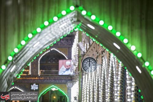 Fifty modern wall clocks decorate the shrine's walls of Aba al-Fadl al-Abbas(PBUH).