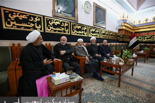 A Yemeni Zaidi Shia Delegation Visits the Holy Shrine of Imam Ali (PBUH).