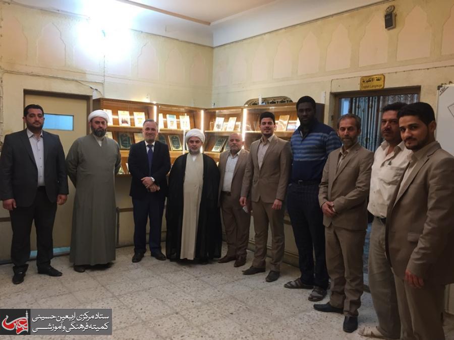 A Delegation from Kufa Mosque Visited Ameerul Mumineen Center for Translation.