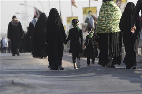 Scenes from the immortal march of Arba'een