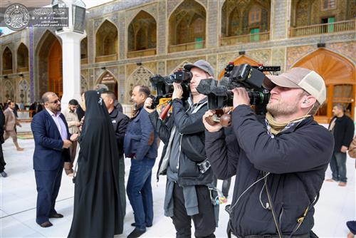 A Canadian Media Institution Makes a Documentary Film about the Holy Shrine of Imam Ali (PBUH).